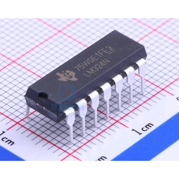 (10pcs) LM324 LM324N DIP-14  Amplifier 324 IC Chipset