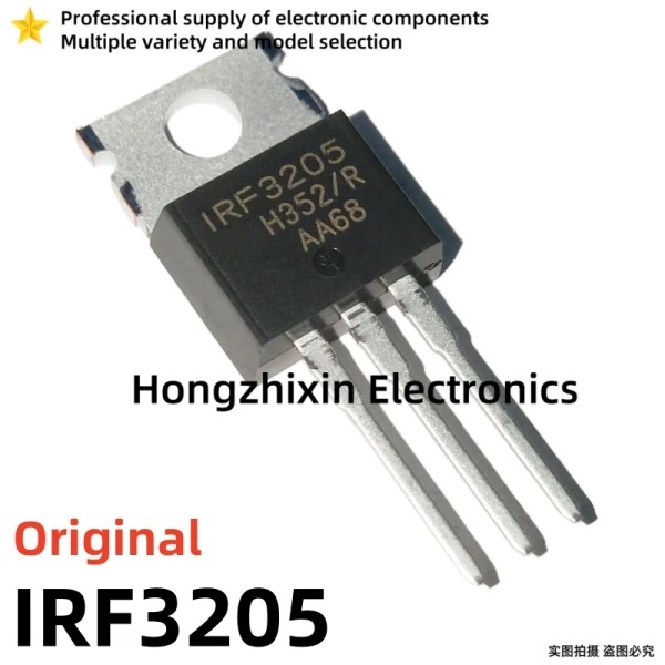 10PCS NEW Original genuine IRF3205PBF IRF3205 3205 TO-220 N channel 55V/110A inline MOSFET field-effect transistor